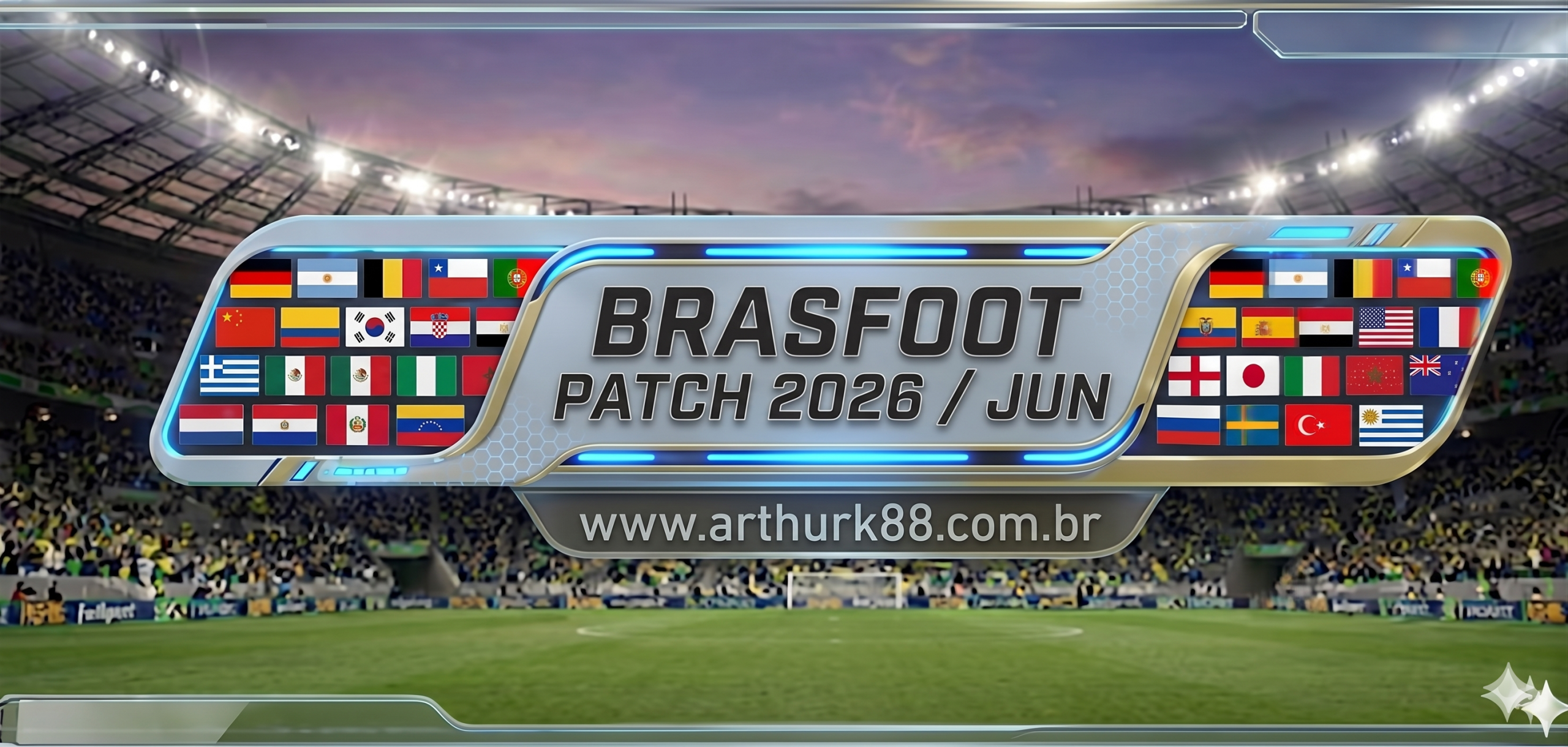 Packs 68 Ligas Brasfoot 2026/JUN